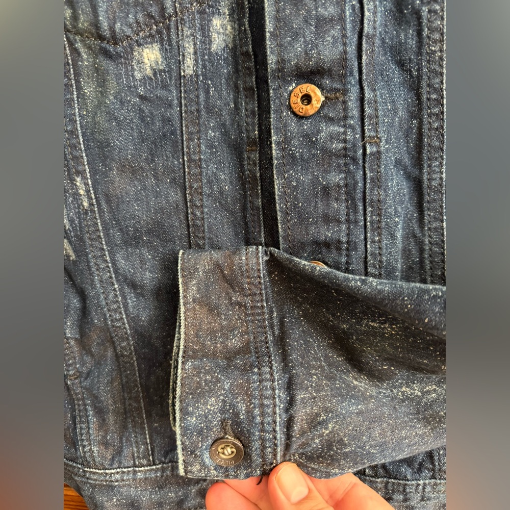 Diesel Men‘s Denim Jacket size Large - Picture 5 of 11